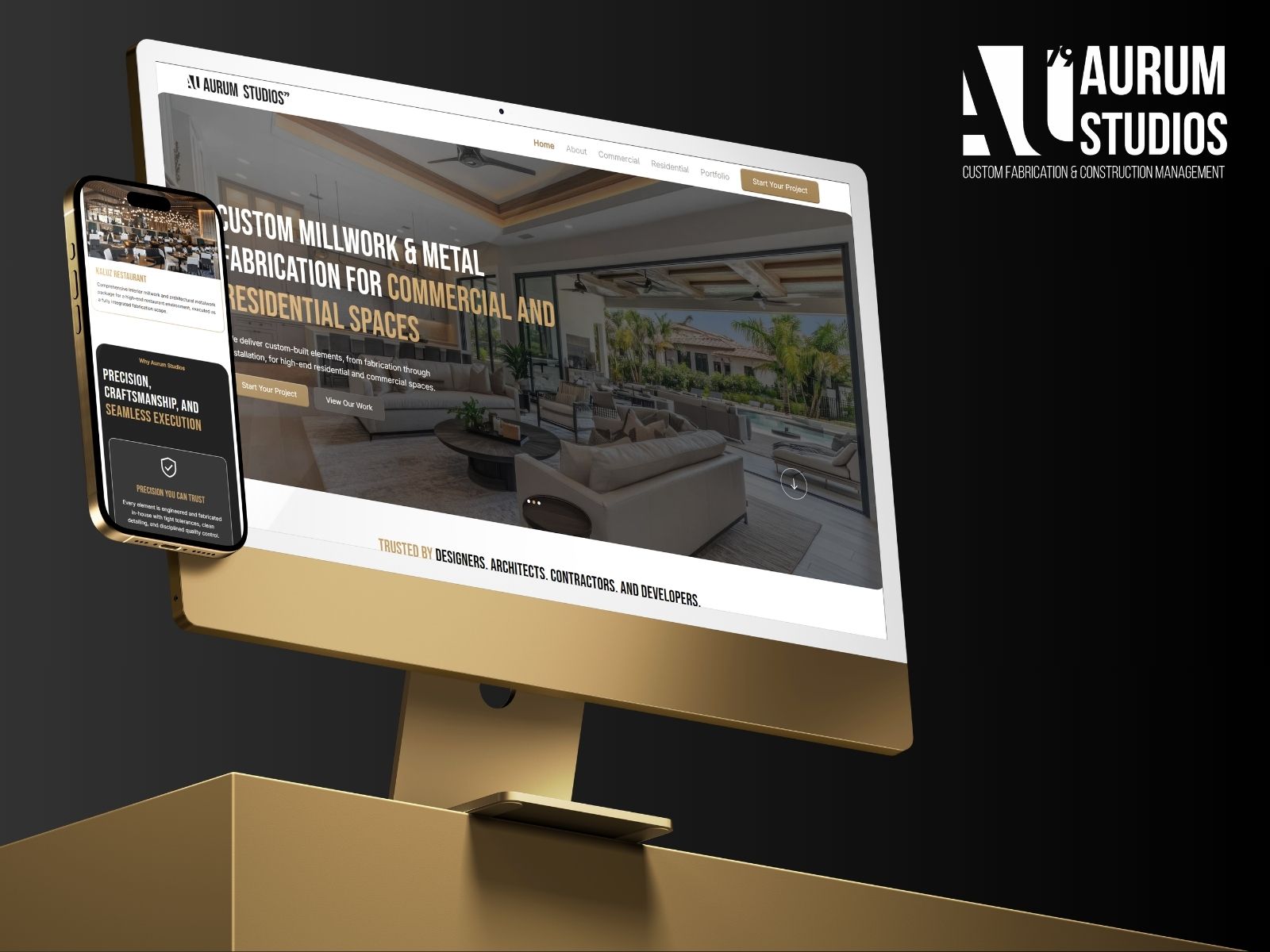 Aurum Studios website