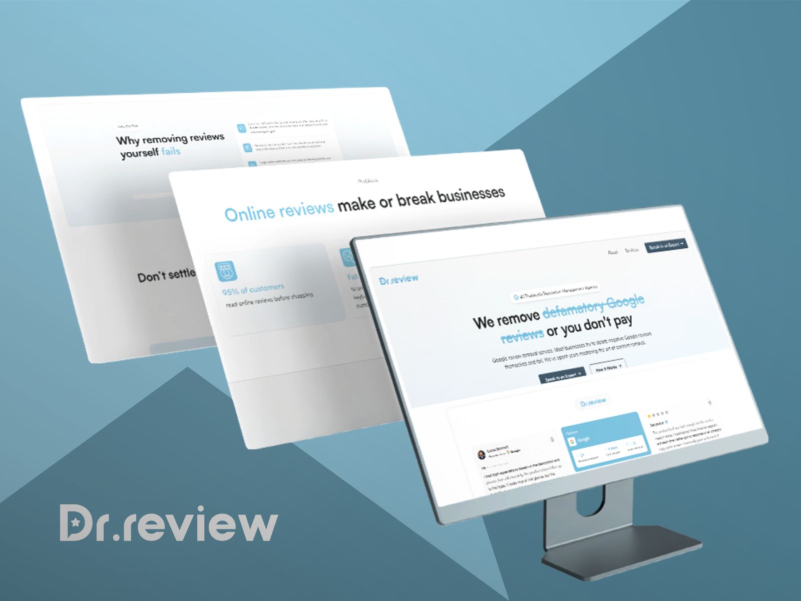 Dr.review website by Buildt