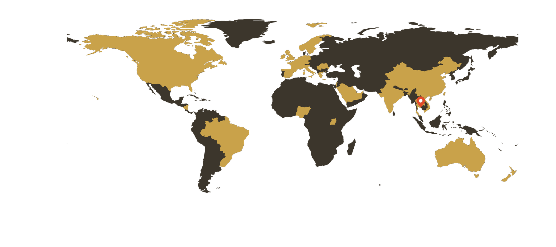Countries Buildt has worked with clients in