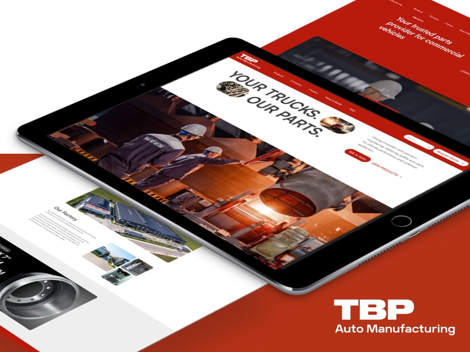 TBP Auto website by Buildt