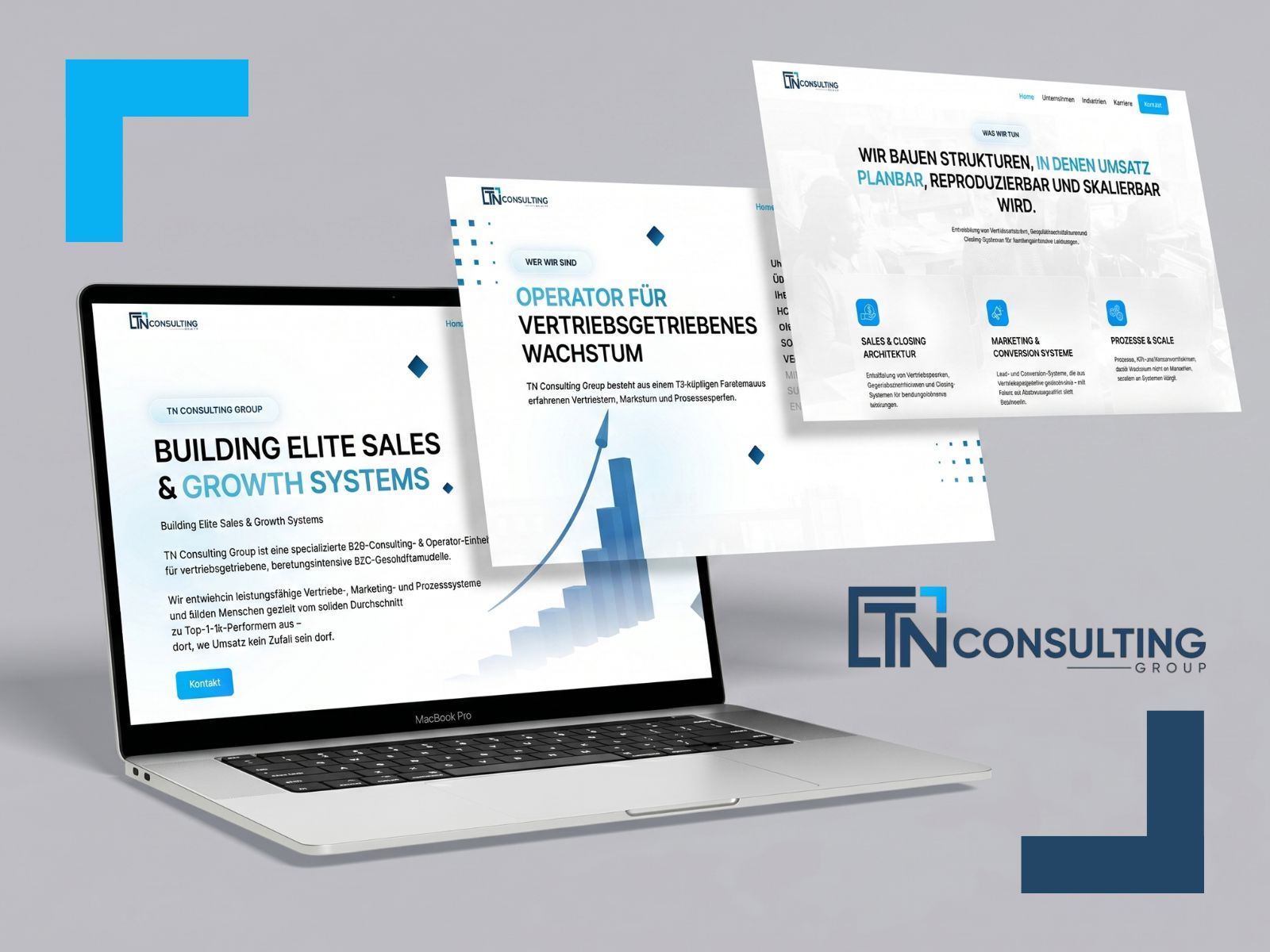 TN Consulting Group website by Buildt