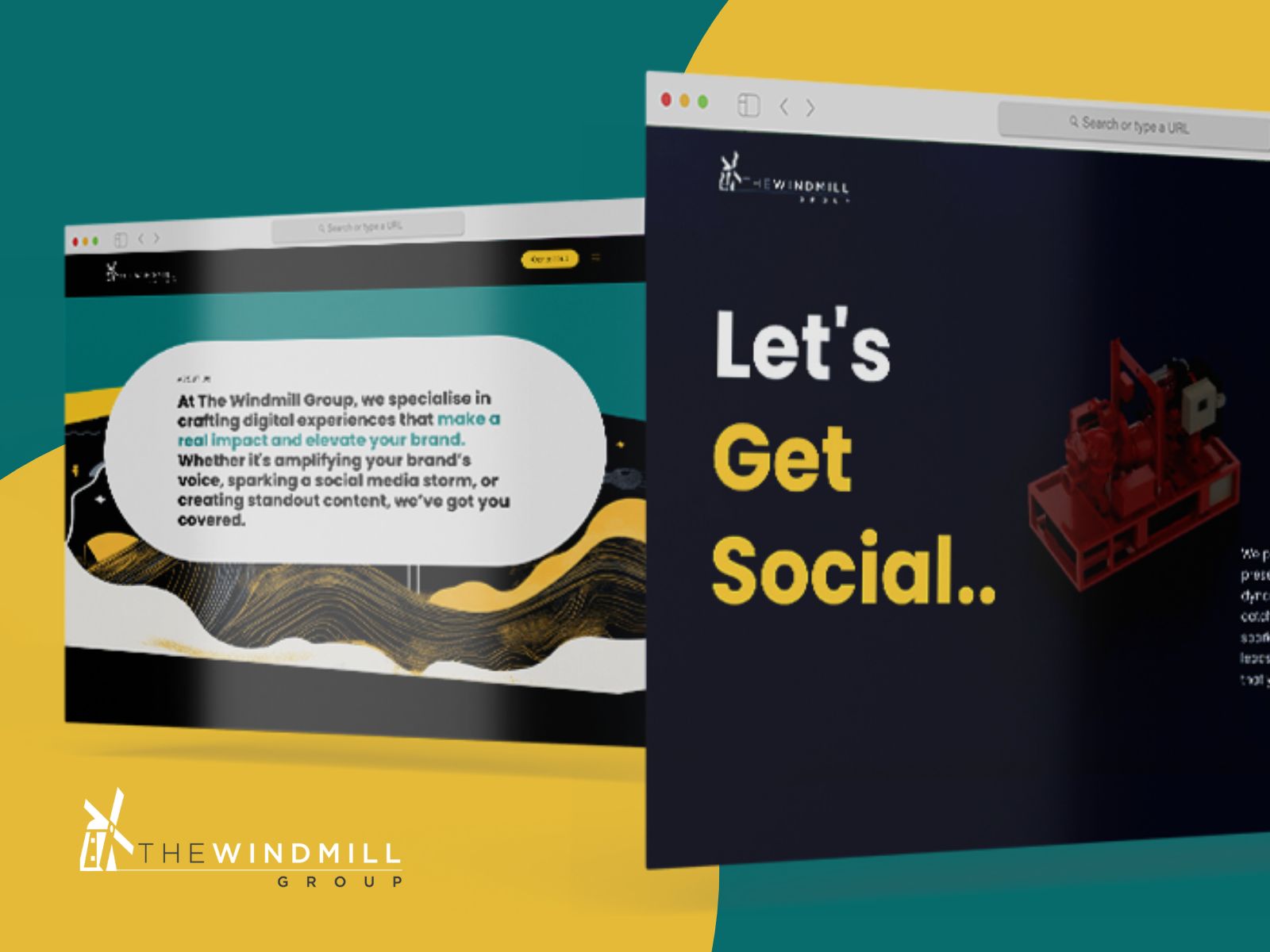 The Windmill Group website by Buildt